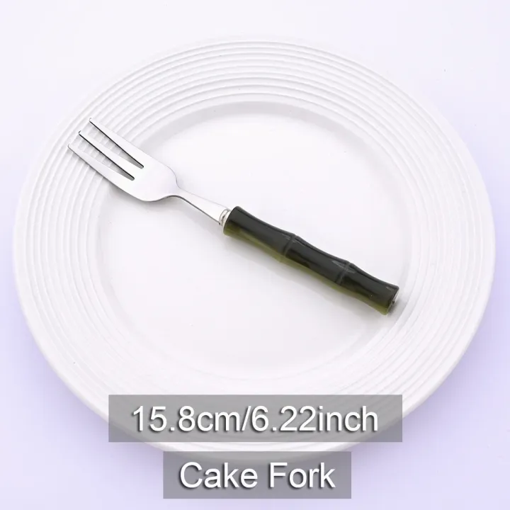 1Pc%20Green%20Imitation%20Bamboo%20Handle%20Knife%20Fork%20Spoon%20Dinnerware%20Cutlery%20Set%20%20Kitchen%20Flatware%20304%20Stainless%20Steel%20Tableware%20Set%20-%20Image%207