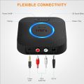 1Mii B06 Plus Bluetooth Receiver, HiFi Wireless Bluetooth 5.1 Receiver with 3D Surround aptX HD aptX Low Latency. 