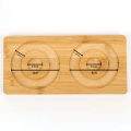 1PCS AAA Bamboo Bead Board Wood Jewelry Making Measuring Tool for DIY Bracelet Necklace Accessories Finding Organizer Tray Craft. 