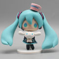 Hatsune Miku Anime Figurine Holding Cinnamoroll Bean Eyed Kawaii Tabletop Decorations Action Figures Doll Model Children ToyGift. 
