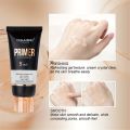 Waterproof Base Transparent Gel Makeup Primer - Full Coverage Matte Foundation With Color Retention, Natural Avocado And Rose Ex. 