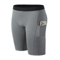 Summer Men Crossfit Shorts Compression Running Gym Shorts Quick Dry Fitness Basketball Shorts Male Training Tights Gym Clothing. 