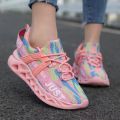 Men's And Women's Casual Sports Shoes Comfortable Breathable Mesh Walking Shoes Soft Home Tennis Shoes. 