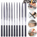 STONEGO 5/10Pcs Diamond Needle File Set DIY Wood Rasp Needle Jewelry Polishing Engraving Diamond File Handy Ceramic Craft Tool. 