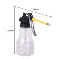 Deli Oil Can Oiler Plastic Metal High Pressure Pump Transparent Car Oil Pot Bottle Hardware Car Repair Tool 250ml 350ml. 