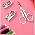 Embroidery Scissor Thread Tailor Scissors Blade Emergency Mini Foldable Folding Scissors Pocket Travel Small Crafts Travel.