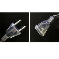 1 Pc 3M/5M EU Plug Power Extension Cable Transparent Led Light String Extension Cord for Party String Light. 