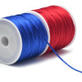 1.5mm Crafts Satin Rattail Cord String from Nylon for Chinese Knot, Macramé, Trim, Jewelry Making 24 Yards. 