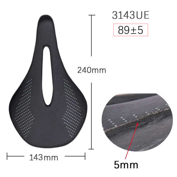 ELITAONE%20MTB%20Carbon%20Saddle%20Super%20Light%2089%C2%B15g%20Road%20Bike%20Saddles%20240x143/155mm%20UD%20Bare%20Carbon%20Finish%20Bicycle%20Seat%20-%20Image%207