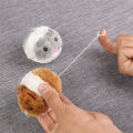 Cute Mouse Cat Toys Cat Supplies Plush Toy Shake Movement Mouse Pet Kitten Funny Plush Little Mouse Interactive Cat Toys. 