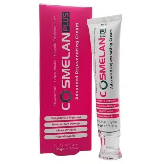 Cosmelan Plus Advanced Rejuvenating Cream 30g || acne marks, Amforia.PK, anti-aging, Cosmelan+Plus Cream, Even Skin Tone, Freckles, Hyperpigmentation, Pakistan Skincare, Radiant Skin, Skin Brightening for mother and baby