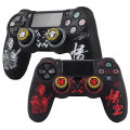 Soft Silicone Protective Case Cover For Playstation 4 Controller Skin Gamepad Games Accessories For PS4 Control with Joystick Ca.