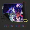 Rapper Juice WRLD Legends Never Die For Rgb Mouse Pad Xxl Steelserie Laptop Mat Gaming Mousepad Backlit Keyboard Girl Table Pads. 