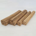 40Pc Multi-Size Bamboo Rods Wood Sticks Unfinished Building Model Handwork Craft. 