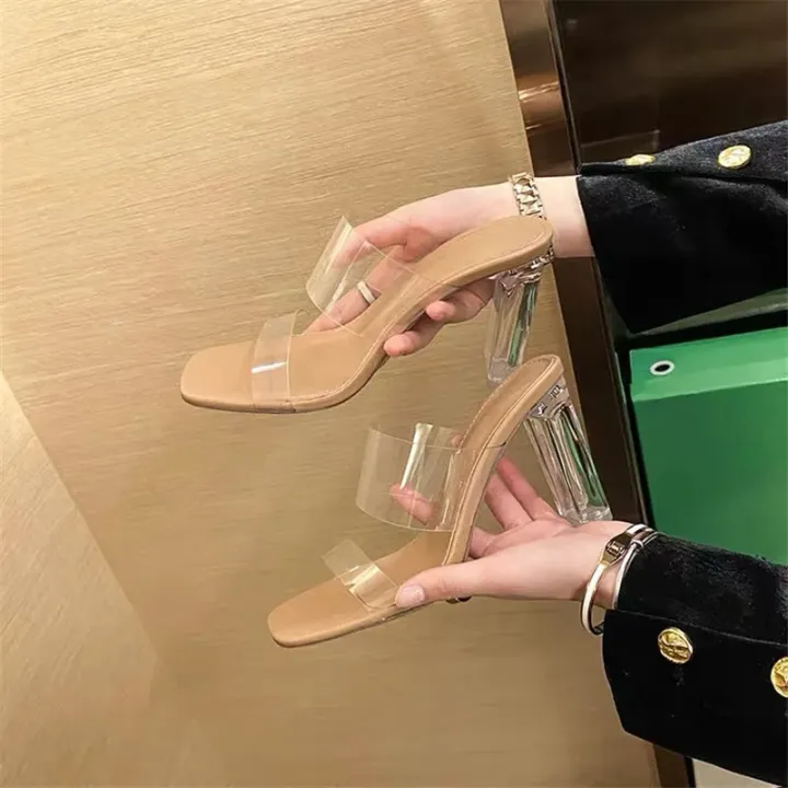 Summer%20Women%20Pumps%20Sandals%20PVC%20Jelly%20Slippers%20Open%20Toe%20High%20Heels%20Women%20Transparent%20Perspex%20Slippers%20Shoes%20Heel%20Clear%20Sandals%20-%20Image%202