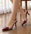 Love Heart Transparent Heel for girls. 