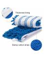 3 Packs Microfiber Mop Refills Compatible with O-Cedar and Vileda, Replacement Mop Heads for Dry/Wet Use Machine Washable. 