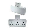 multi plug wall socket adapter . multi socket 3 way adapter . square type&round type. 