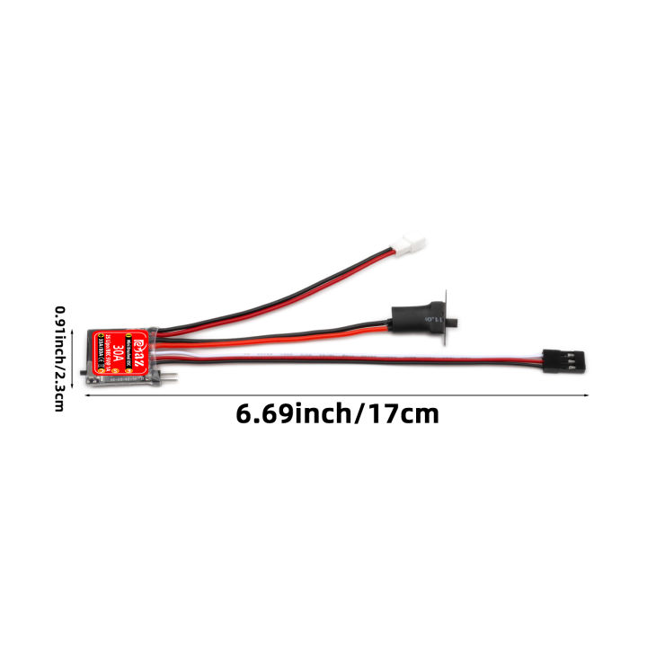 RCXAZ%20Miniature%20ESC%2030A%20Mini%20Brush%20ESC%202S%204~8v%20for%20DIY%20Mini%201/16%201/18%201/24%20RC%20Car%20Boat%20Fuel%20Tank%20with%20Brake%20-%20Image%203
