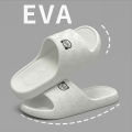 Eva Soft Sole Chunky Platform Slippers Women 2024 Summer Thick Sole Cloud Slides Beach Sandals Woman Non-Slip Outdoor Flip Flops. 