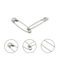 150pcs/box 4 Sizes Metal Safety Pins Rust Resistant Brooch Sets for Needlework DIY Sewing Tool Pin Clothing Findings Accessory. 