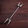 Rotating Grill Fork Barbecue Tool Oven Accessories Chicken Roasting Rack Stainless Steel Rustproof Air Fryer Fork Rotisserie.