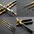 Retractable Joint Raft Rod, Flexible Tail Small Rock Rod, Rock Fishing Rod, Portable Telescopic Fishing Rod. 