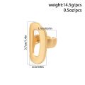 Exaggerated Big Hollow Out Geometric Oval Rings for Women Creative Adjustable Finger Matte Rings Fashion Statement Jewelry Girls.