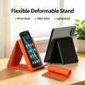 Portable Silicone Mobile Phone Holder Lazy Bracket Bendable Freely into Any Shape Multi-Angle Adjustable Tablet Desktop Stand.