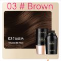 Natural Waterproof Long-lasting Hair Loss Concealer Hairline Shadow Pigment Covering Gray Hair Dye. 