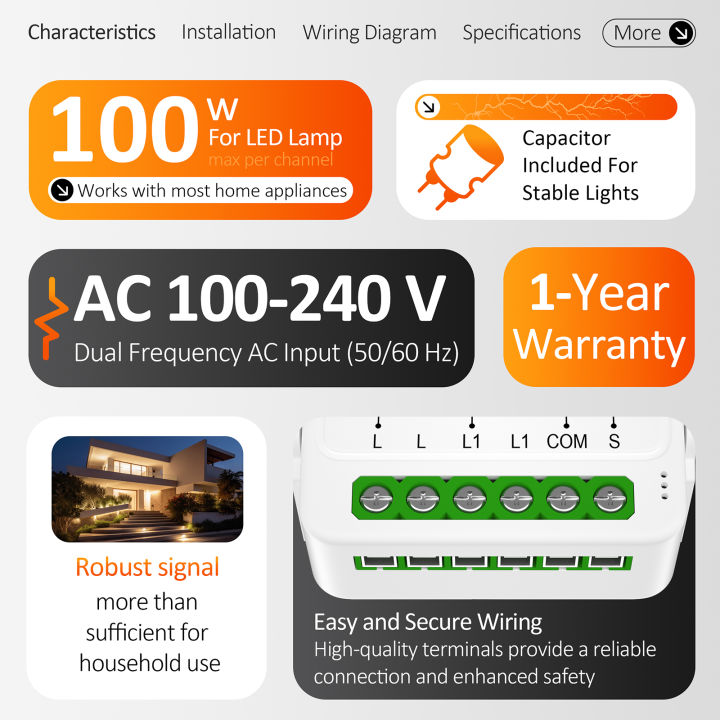 Tuya%20Zigbee%20Smart%20Switch%20Module%201/2/3%20Gang%20Control%20No%20Neutral%20Wire%20Required%20DIY%20Light%20Breaker%20Works%20With%20Alexa%20%20Home%20-%20Image%202