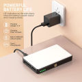 LED Selfie Light Phone Fill Light 120 LED 3000mAh Rechargeable Portable Video Light for Tiktok Vlog Video Conference Selfie. 