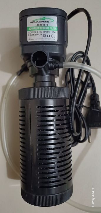 AQUASPEED%20AQUARIUM%20INTERNAL%20FILTER%20A6001BIO%20AC220V-240V%2050/60Hz%2015w%20F.MAX%20:%20880L/H%20Authentic%20-%20Image%206