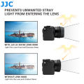 JJC Lens Hood For  FE 24mm F2.8 G FE 40mm F2.5 G FE 50mm F2.5 G Lens Replaces  ALC-SH165 ALC-SH166 Lens Hood. 