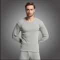 Men Undershirts Men's Winter Thermal Underwear Thin Fleece Elastic Compression Fitness For Winter Sports First Layer Wear ﻿. 