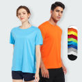 Men Women Quick Dry Short Sleeve Sport T Shirt Gym Jerseys Fitness Shirt Trainer Running T-Shirt Teenager Breathable Sportswears.