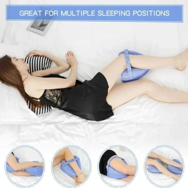 Memory%20Cotton%20Leg%20Pillow%20Hollow%20Heart%20Pregnancy%20Side%20Sleeper%20Sciatica%20Orthopedic%20Sciatica%20Back%20Hip%20Relief%20Pillow%20For%20Bed,%20Sofa%20-%20Image%203