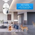 5G Wifi E27 Bulb Surveillance Camera Night Vision Automatic Human Tracking 4X Digital Zoom Video smart home Security Monitor. 