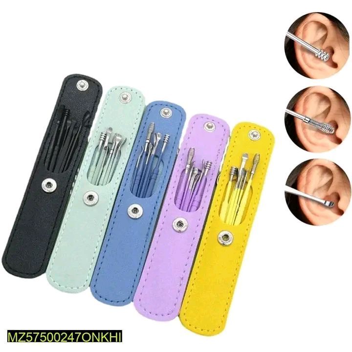 6%20pieces%20Ear%20Pick%20Set%20-%20Portable%20Stainless%20Steel%20with%20Leather%20Case%20-%20Image%202
