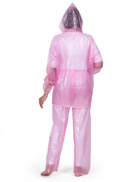 Women's%20Waterproof%20Bike/Scooter%20Solid%20Raincoat%20With%20jacket%20And%20Paints.%20-%20Image%203