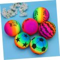 6 Inch Inflatable Rainbow Ball - Colorful Inflatable Beach Balls - Swimming Pool Toys Outdoor Game for Backyard Beach Party Supplies, 6 Inches. 
