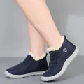 Winter Women Boots Waterproof Snow Boots Causal Ankel Boots Plus Size Women Warm Fur Cotton Shoes Plush. 