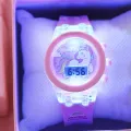 1pcs Unicorn Pink Silicone Electronic Watch +1pcs Unicorn Crystal Bracelet Set as a Gift for My DAUGHTER'S GRADUATION Season. 