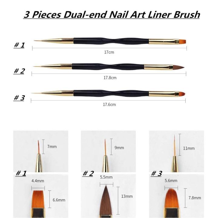 LINMANDA%20Nail%20Art%20Brushes%203Pcs%20Nail%20Brush%20Set%20with%20Gel%20Polish%20Pens%20and%20Liner%20Brush%20for%20Home%20and%20Professional%20Salon%20Use%20-%20Image%207