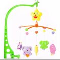 Happy shaking bell. baby musical crib toy with hanging, rotating toys.. 