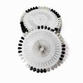 Pack Of 2 Weel Black And White Scarf Pin, Straight Stick Pin For Girls, Stylish And Trendy Scarf Pin, Minimalist Design, Durable And Lightweight, Fashionable Scarf Accessories, Elegant And Unique Pins For Girls.. 