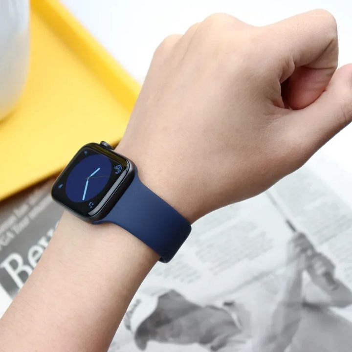 Sport%20Silicone%20For%20%20Watch%20Ultra%20Band%2049mm%2040mm%2044mm%2042/38mm%20Soft%20%20Bracelet%20iWatch%20series%209%208%207%206%20SE%205%2041mm%2045mm%20Strap%20-%20Image%202