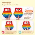Rainbow Pop Push Bubblle Fidget Anti Stress Relief Toys for Adult Children Special Needs Sensory Toys Interactive Toys for Kids.