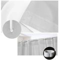 180x180cm PEVA Bathroom Shower Curtain with Hooks Waterproof  Thickening Bath Curtain Home Shower Accessories. 
