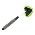Window Scraping Mist Eliminator Microfiber Car Window Cleaner Telescopic Window Glass Cleaner Car Windshield Cleaning Brush.